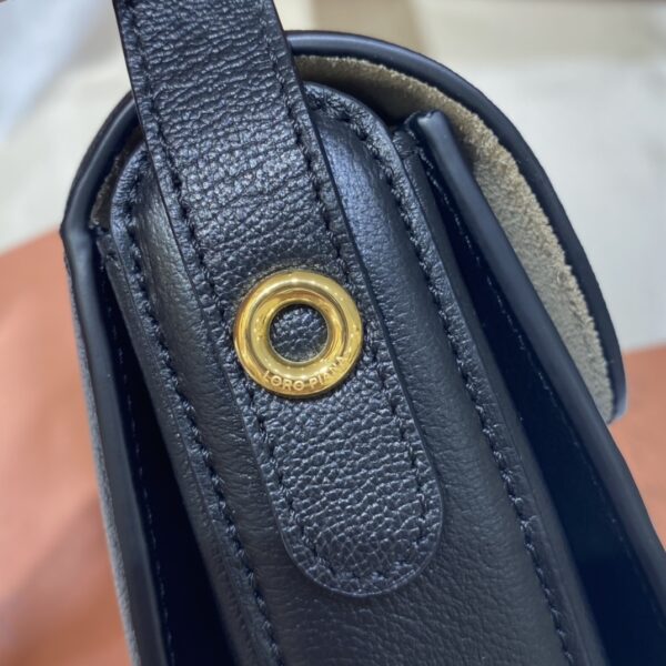 Loro Piana Small Ghiera bag Smooth Calfskin Koi Fish/Black