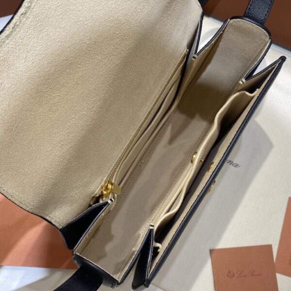 Loro Piana Small Ghiera bag Smooth Calfskin Koi Fish/Black