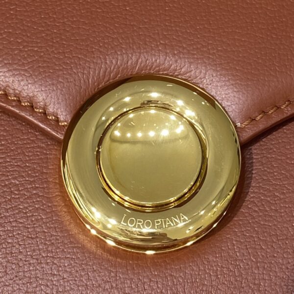 Loro Piana Small Ghiera bag Smooth Calfskin Koi Fish/Brown