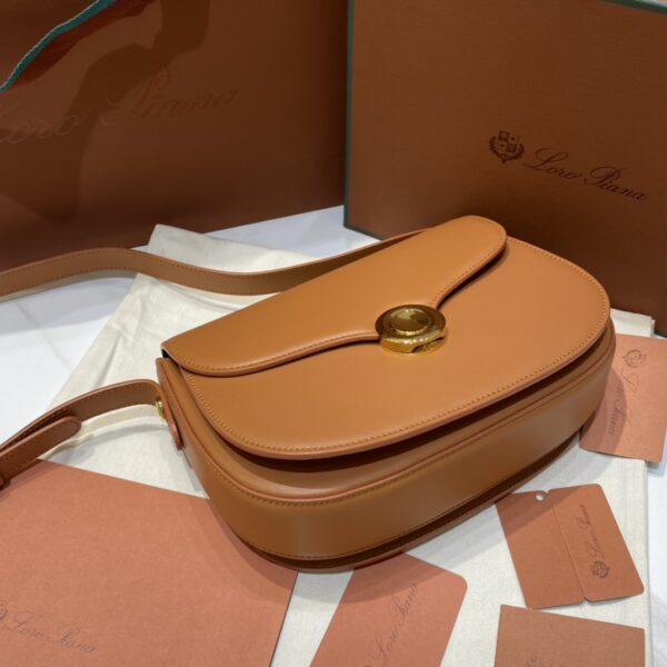 Loro Piana Small Ghiera bag Smooth Calfskin Koi Fish/Brơn
