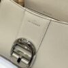 DELVAUX Box Calfskin Mini Brillant Satchel Ivory 1172448