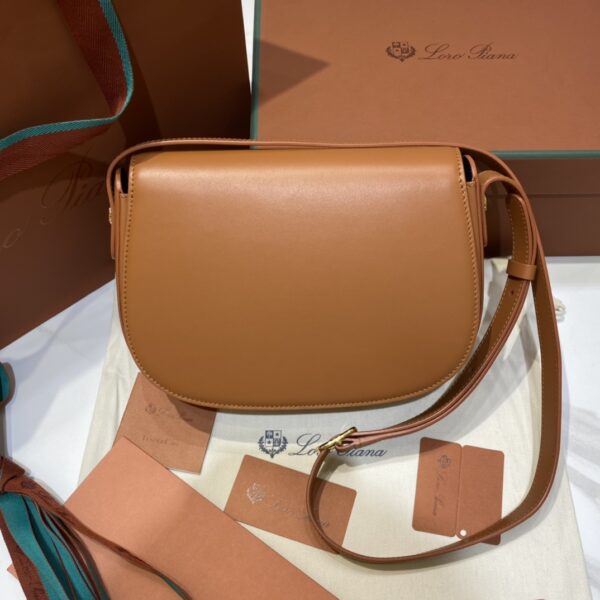 Loro Piana Small Ghiera bag Smooth Calfskin Koi Fish/Brơn
