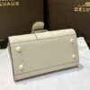 DELVAUX Box Calfskin Mini Brillant Satchel Ivory 1172448
