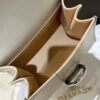 DELVAUX Box Calfskin Mini Brillant Satchel Ivory 1172448