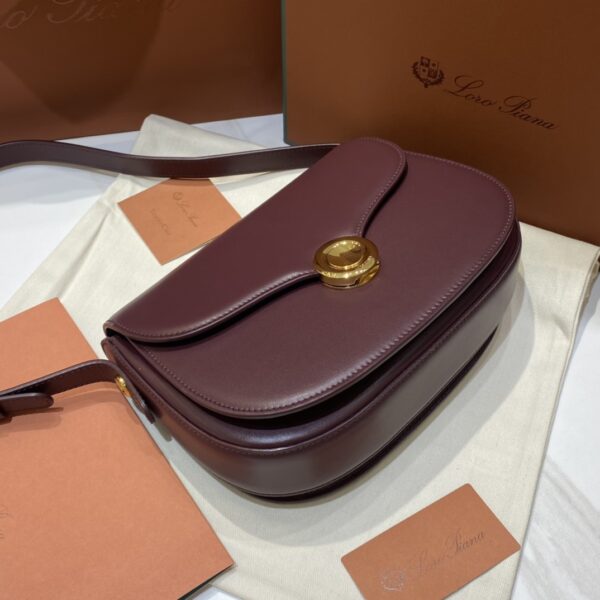 Loro Piana Small Ghiera bag Smooth Calfskin Koi Fish/red.
