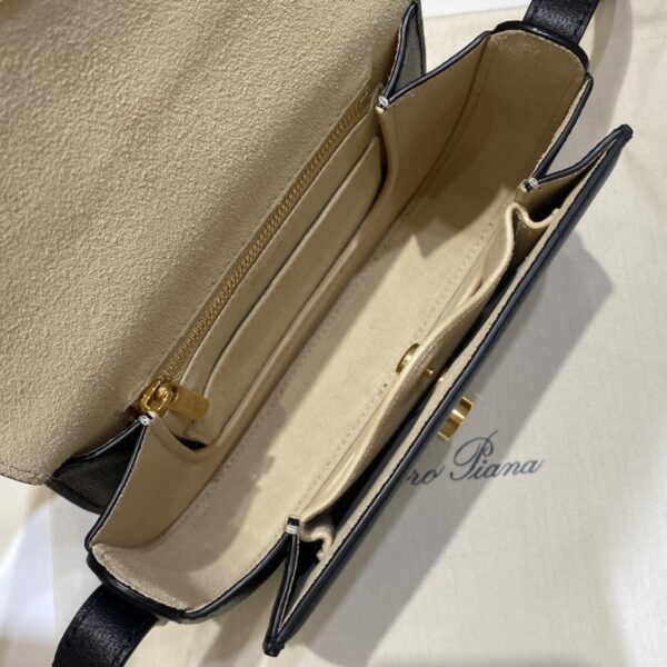 Loro Piana Small Ghiera bag Smooth Calfskin Koi Fish/Black