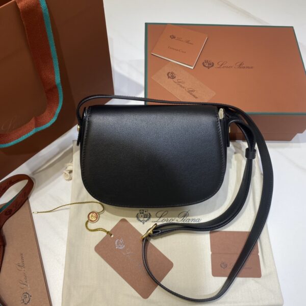 Loro Piana Small Ghiera bag Smooth Calfskin Koi Fish/Black