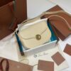 Loro Piana Small Ghiera bag Smooth Calfskin Koi Fish/Beige