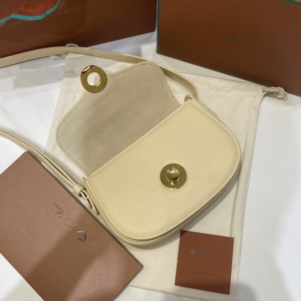 Loro Piana Small Ghiera bag Smooth Calfskin Koi Fish/Beige