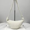 LEMAIRE Croissant Shoulder Bag | white.