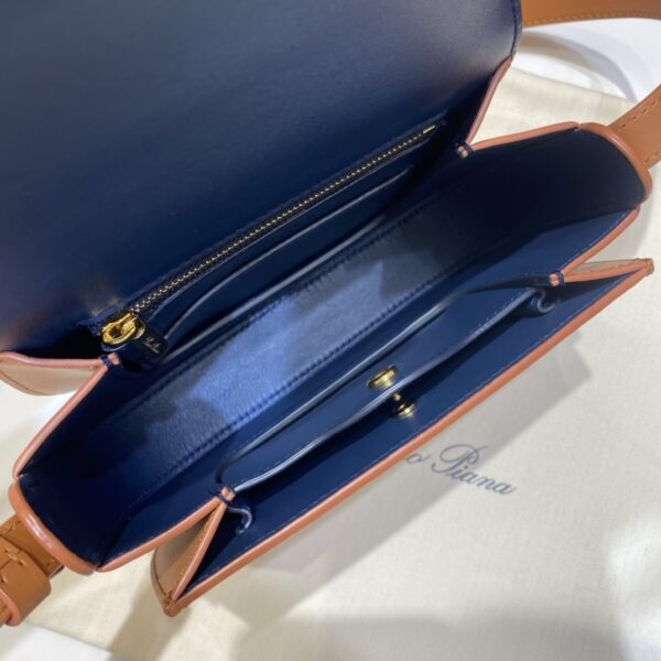 Loro Piana Small Ghiera bag Smooth Calfskin Koi Fish/Brown