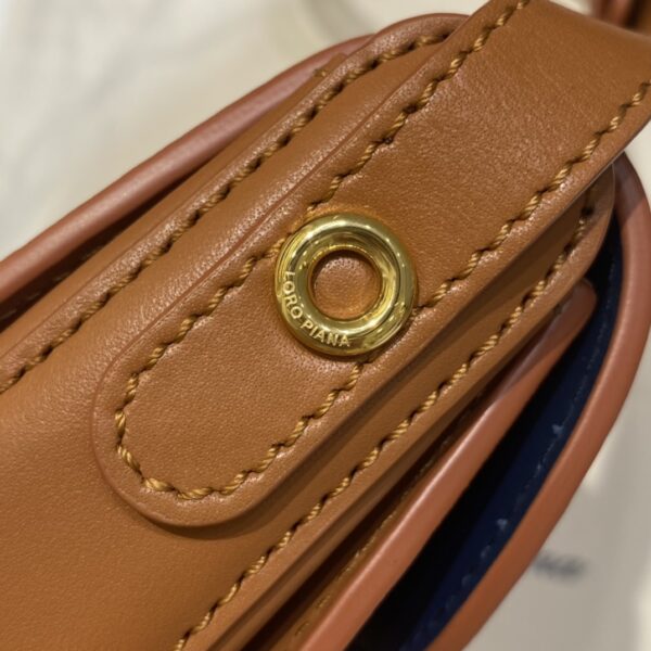 Loro Piana Small Ghiera bag Smooth Calfskin Koi Fish/Brown