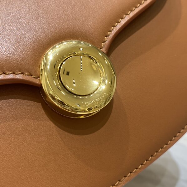 Loro Piana Small Ghiera bag Smooth Calfskin Koi Fish/Brown