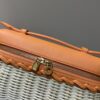 Loro Piana Extra Pocket L19 East-West wicker Rattan Malt-Sun