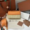 Loro Piana Extra Pocket L19 East-West wicker Rattan Malt-Sun