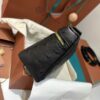 Extra pocket leather crossbody bag Loro Piana Black in Leath