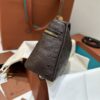 Extra pocket leather crossbody bag Loro Piana brown in Leath