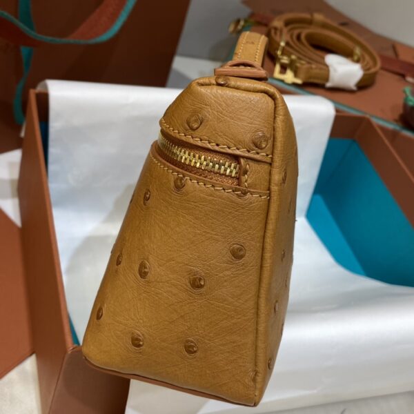 Extra pocket leather crossbody bag Loro Piana brown  in Leath