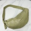 Large Soft Croissant Paper Leather Bag - LEMAIRE