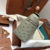Extra pocket leather crossbody bag Loro Piana green in Leath