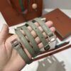Extra pocket leather crossbody bag Loro Piana green in Leath