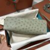 Extra pocket leather crossbody bag Loro Piana green in Leath
