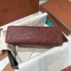 Extra pocket leather crossbody bag Loro Piana dark red in Leath