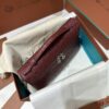 Extra pocket leather crossbody bag Loro Piana dark red in Leath