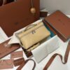 Extra pocket leather crossbody bag Loro Piana Beige in Leath