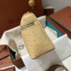 Extra pocket leather crossbody bag Loro Piana Beige in Leath