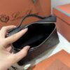 Extra Pocket L27 Ostrich Leather Whisper black- Loro Piana