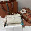 Extra pocket leather crossbody bag Loro Piana white in Leath