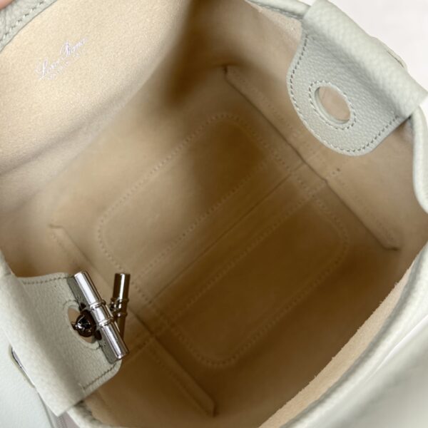 Loro Piana Green Micro Bale Bag in Calfskin Leather ...