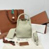 Loro Piana Green Micro Bale Bag in Calfskin Leather ...