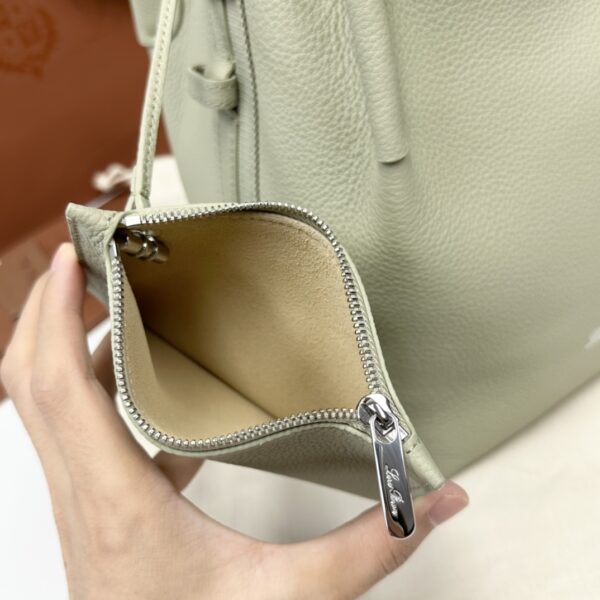 Loro Piana Green Micro Bale Bag in Calfskin Leather ...