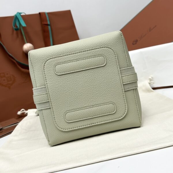 Loro Piana Green Micro Bale Bag in Calfskin Leather ...