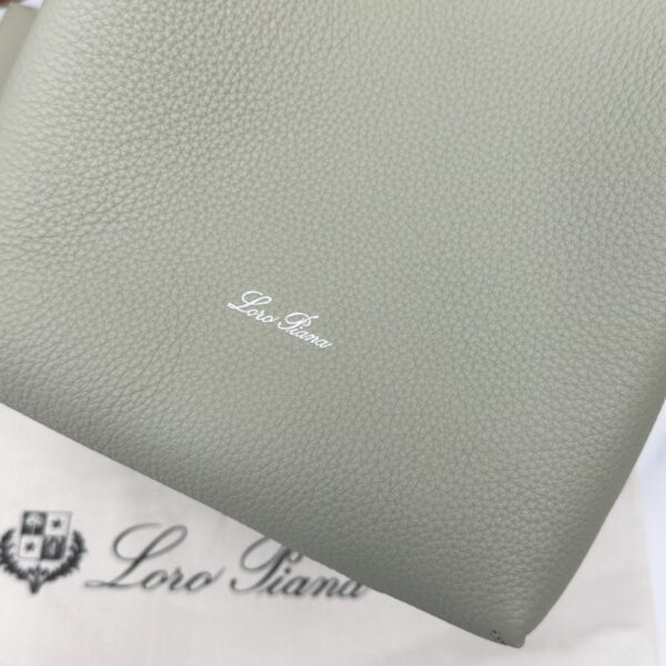 Loro Piana Green Micro Bale Bag in Calfskin Leather ...