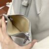 Bale Micro leather crossbody bag in gray - Loro Piana |