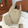 Bale Micro leather crossbody bag in beige - Loro Piana |