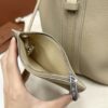 Bale Micro leather crossbody bag in beige - Loro Piana |