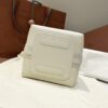 Loro Piana Small Bale bag Grained Calfskin Whisper White | Loro Piana