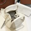 Loro Piana Small Bale bag Grained Calfskin Whisper White | Loro Piana