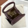 Loro Piana Burgundy Leather Veilback Small bag Loro Piana |