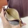 Loro Piana Burgundy Leather Veilback Small bag Loro Piana |