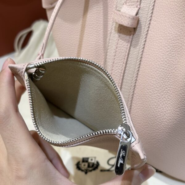 Loro Piana Micro Bale bag Grained Calfskin Creamed Honey/Sun Gold | Lor