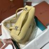 Loro Piana Extra Pocket backpack L23.5 - Grained Calfskin yelow