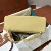 Loro Piana Extra Pocket backpack L23.5 - Grained Calfskin yelow