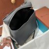 Loro Piana Extra Pocket backpack L23.5 - Grained Calfskin dark gray