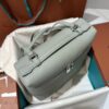 Loro Piana Extra Pocket backpack L23.5 - Grained Calfskin blue