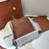 oro Piana Extra Pocket Backpack L23.5 bag brown Eucalyptus Silver ...